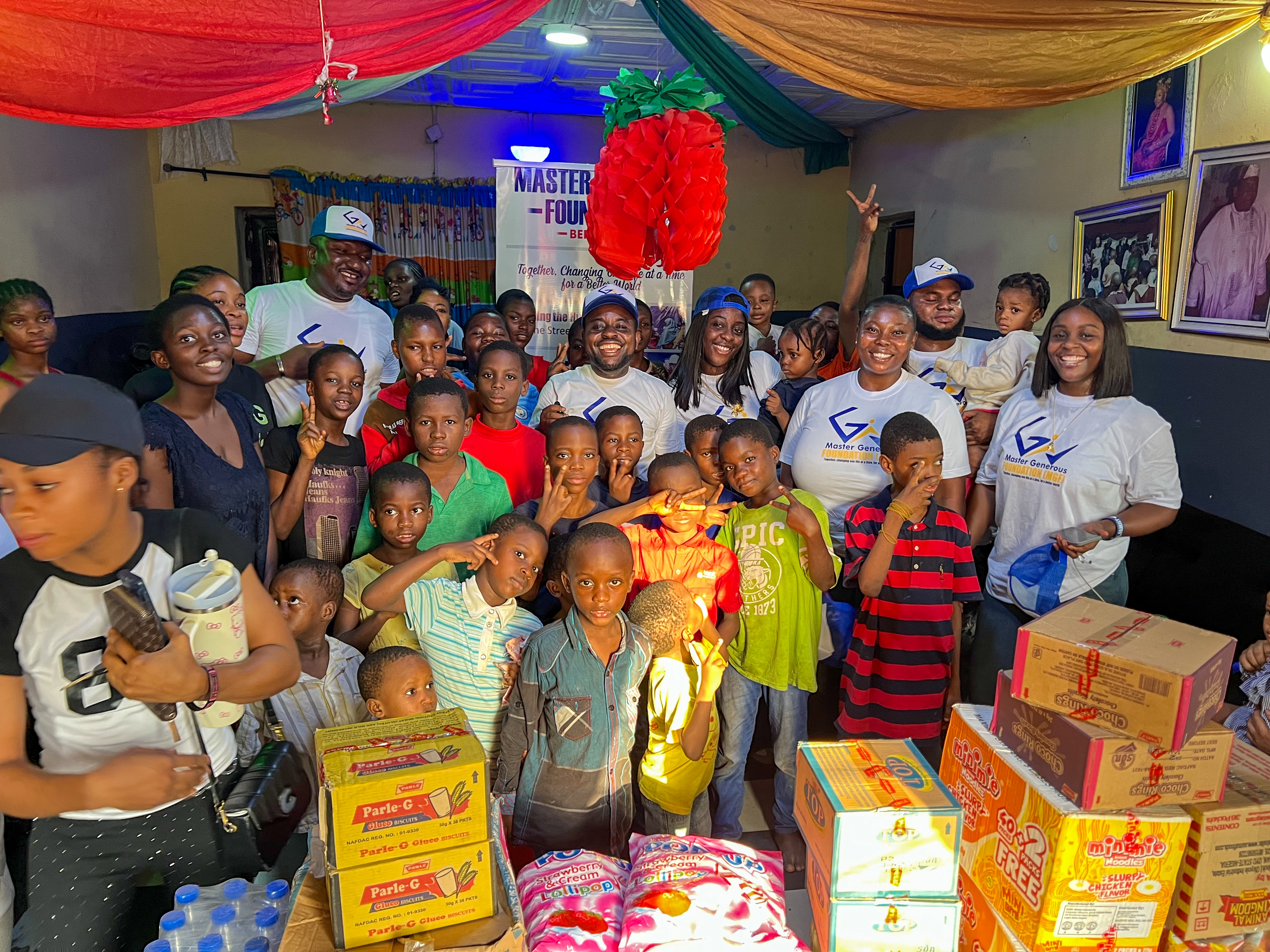 Orphanage outreach moment 3
