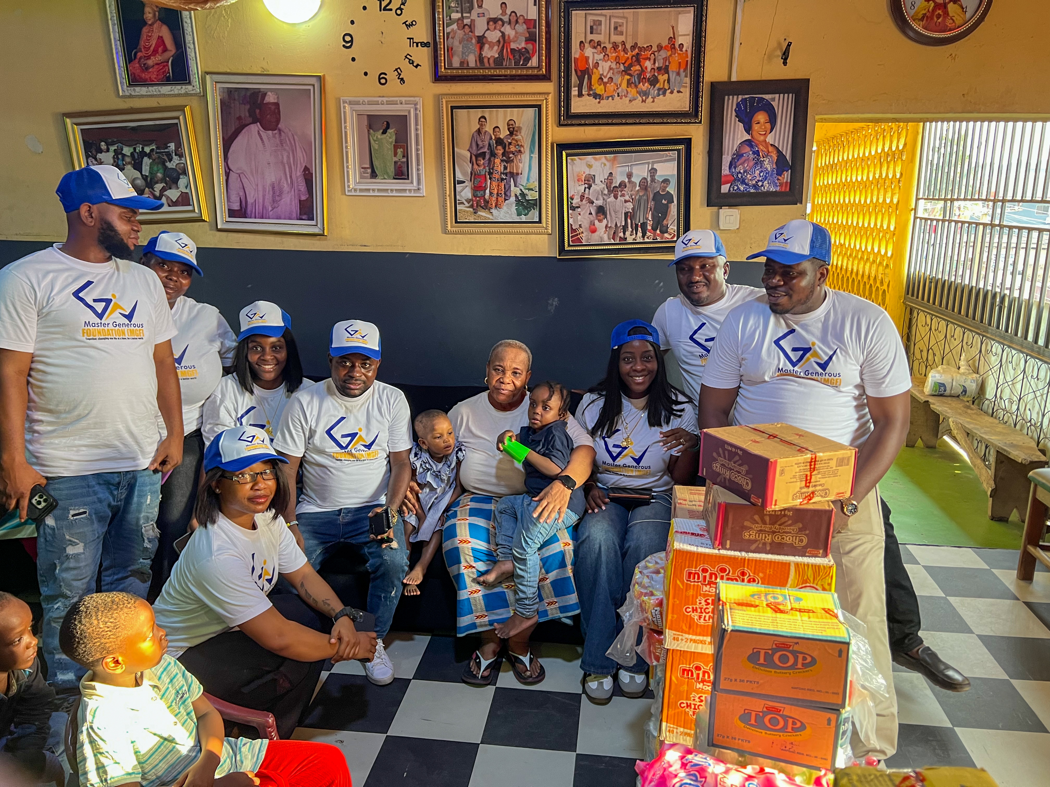 Orphanage outreach moment 4
