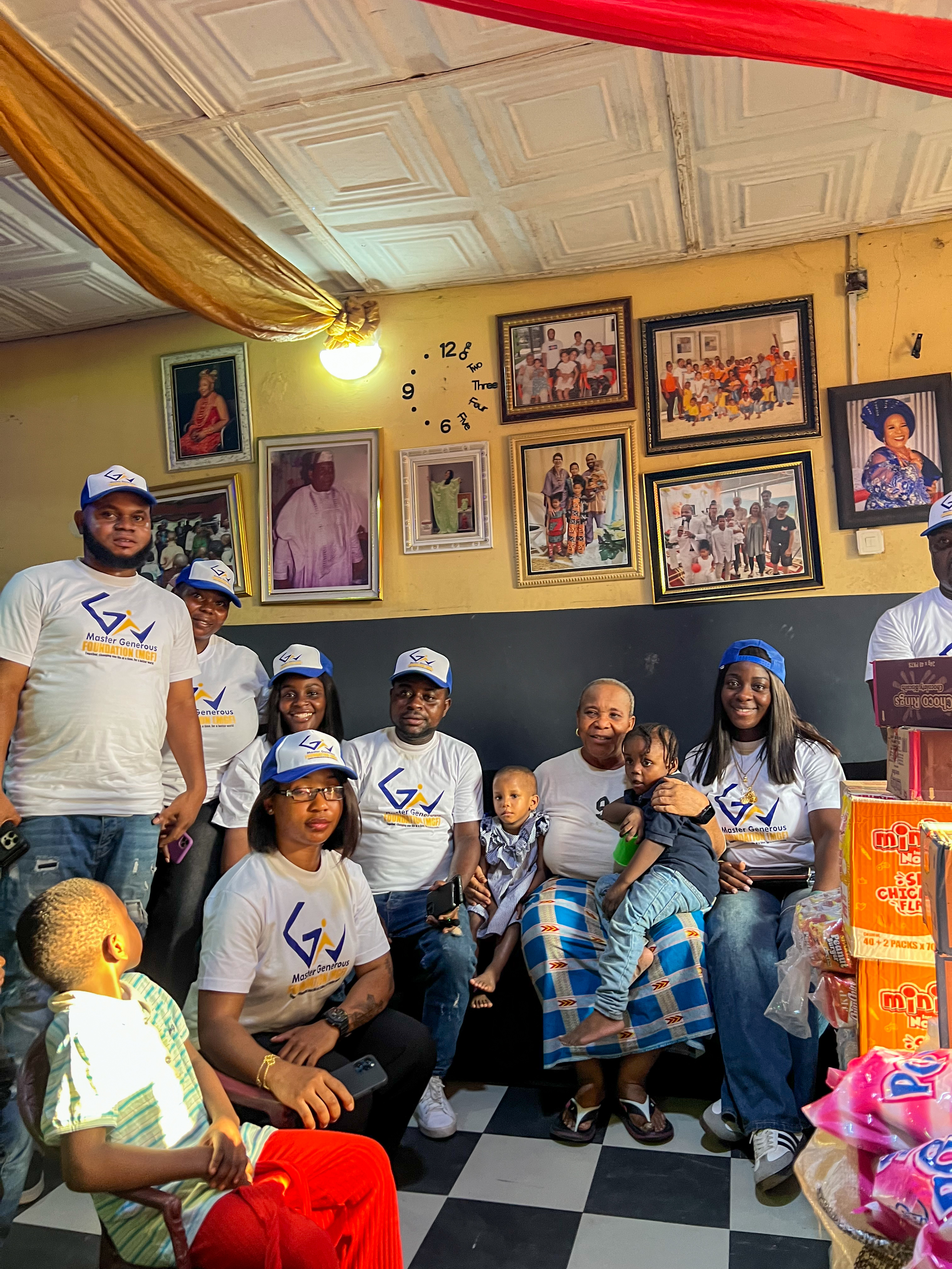 Orphanage outreach moment 5