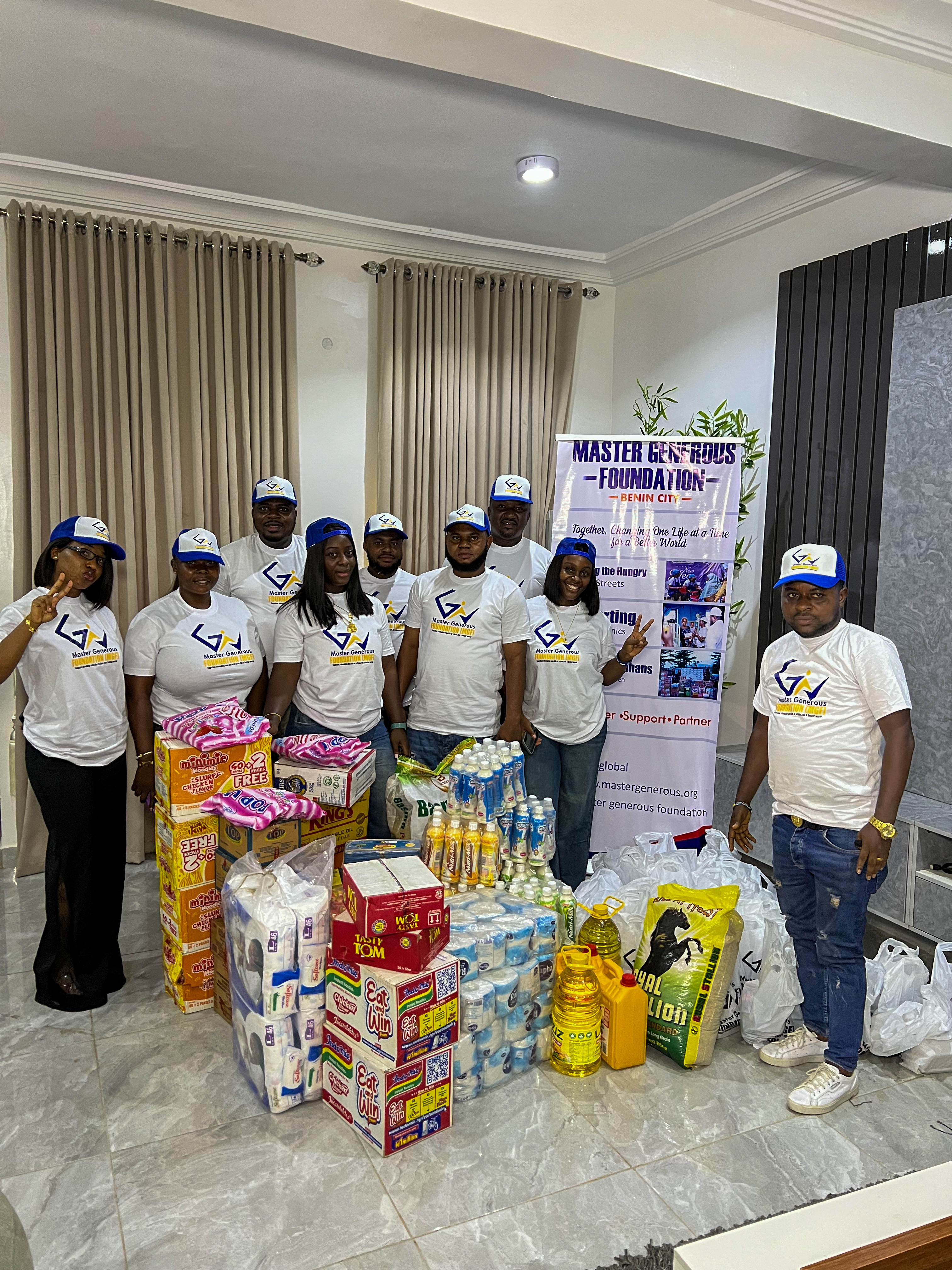 Orphanage outreach moment 6